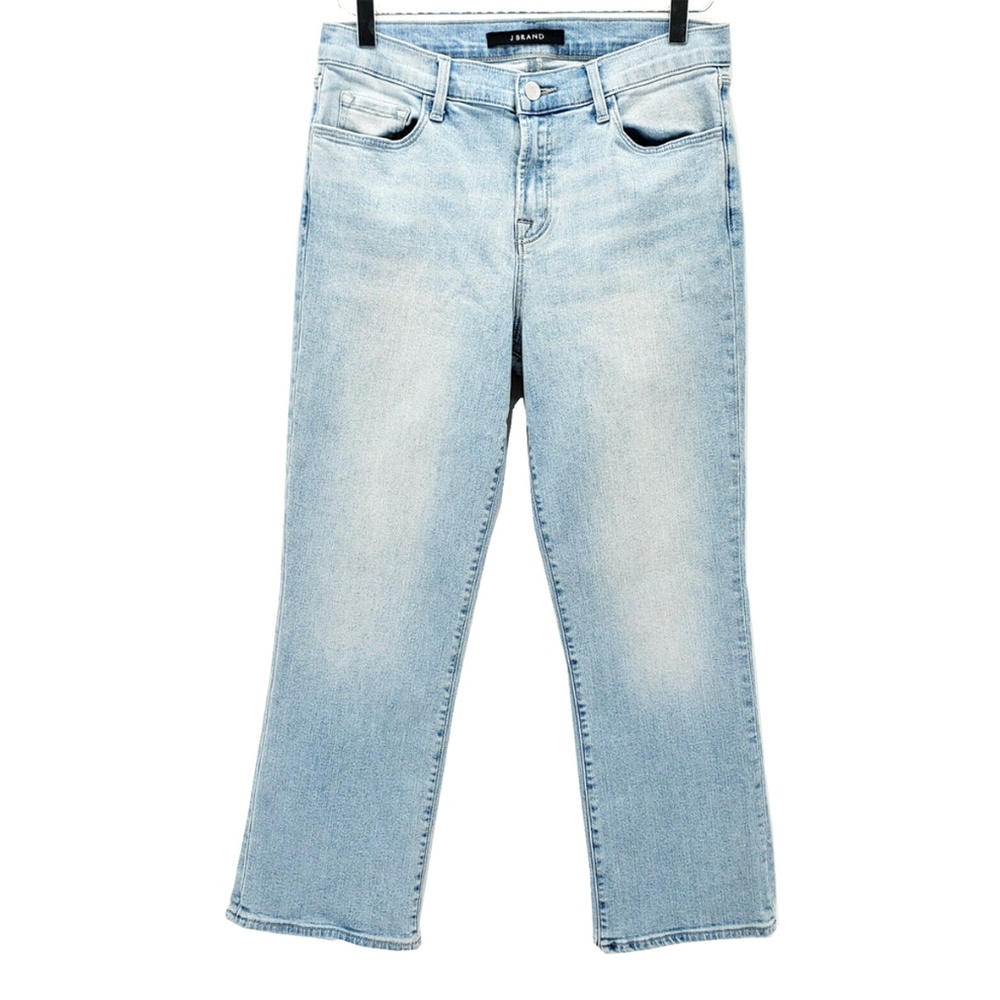 J Brand Selena Cropped Mid Rise Flare Jeans Sz 30